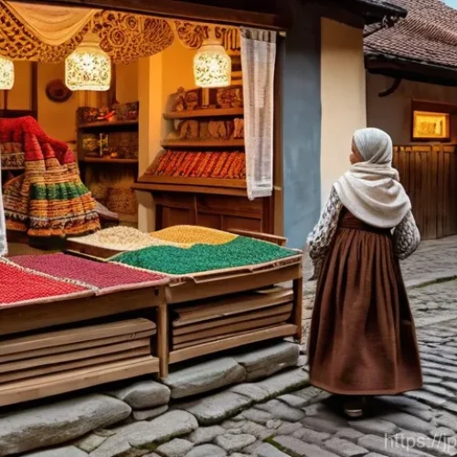 슬로바키아 vs 헝가리 문화 차이 - **Prompt 1: "Slovakian Folk Charm"**
    "A picturesque cobblestone street in a historic Slovakian v...