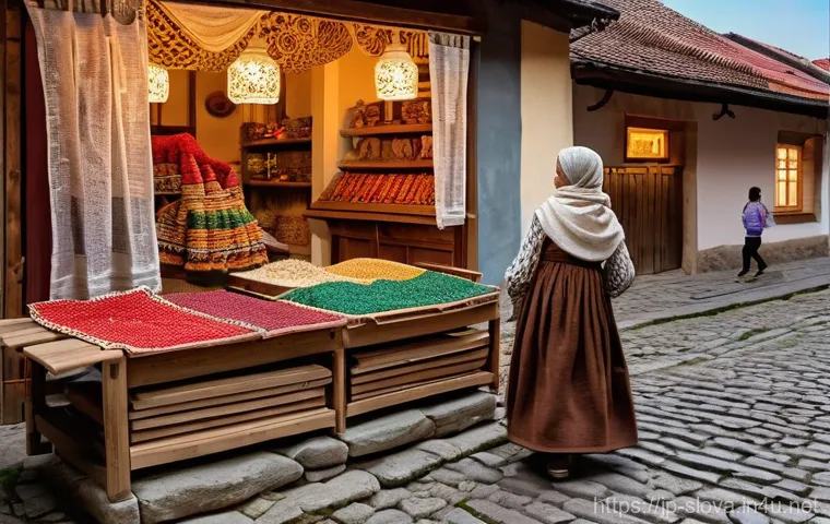 슬로바키아 vs 헝가리 문화 차이 - **Prompt 1: "Slovakian Folk Charm"**
    "A picturesque cobblestone street in a historic Slovakian v...